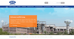 Desktop Screenshot of jdw-group.com
